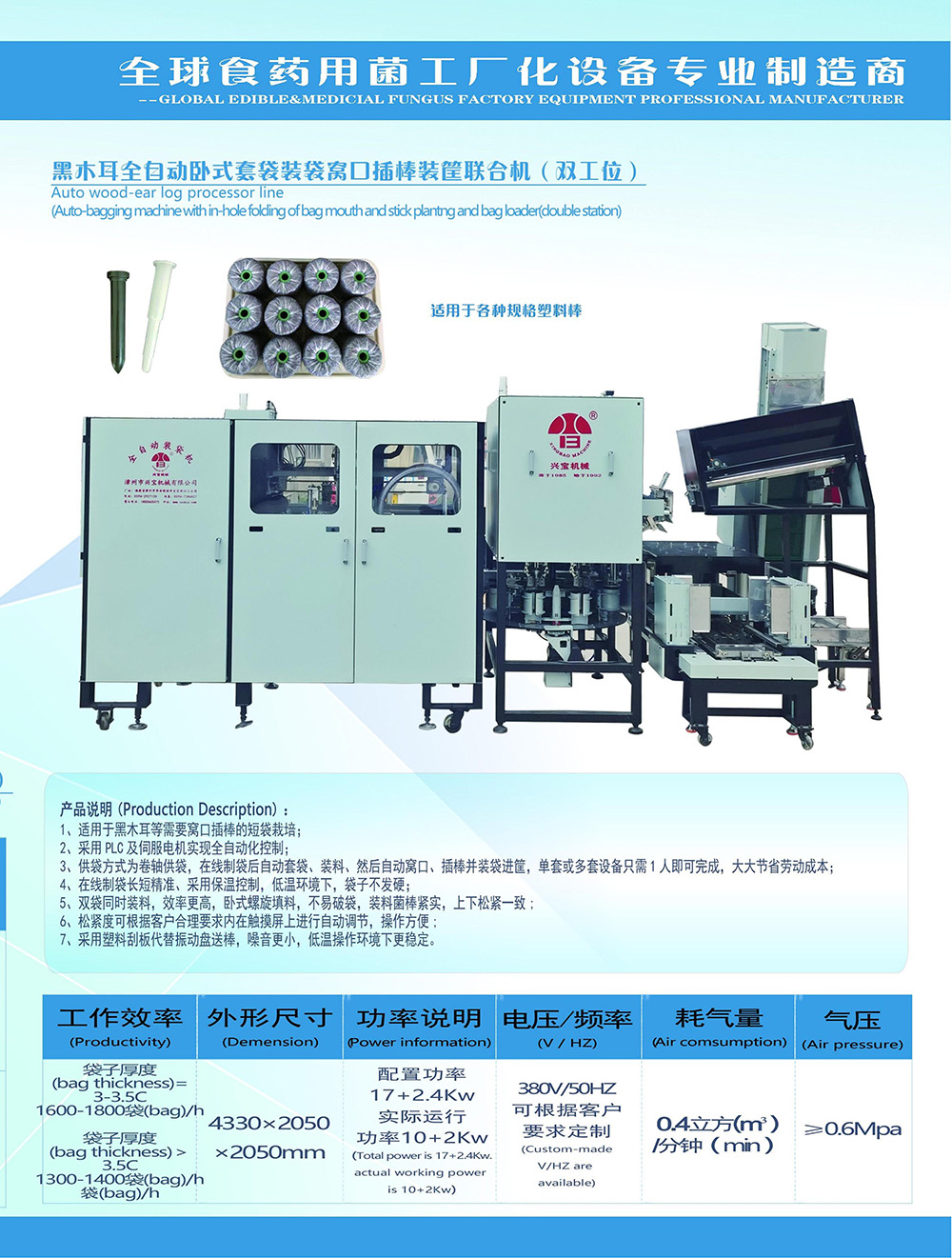 臥式黑木耳自動裝袋窩口插棒裝筐機（雙工位）.jpg